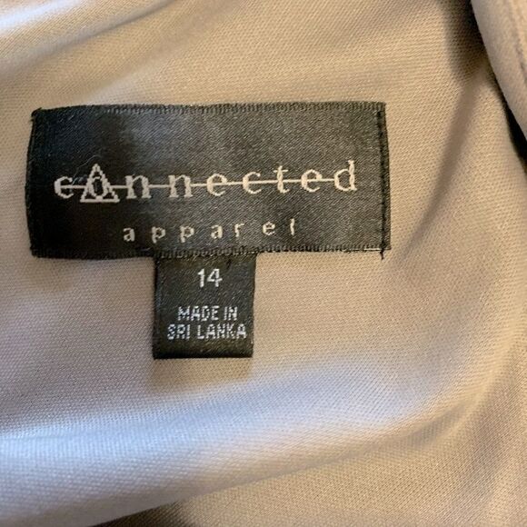 E-CONNECTED silver dress size 14 - Picture 6 of 6